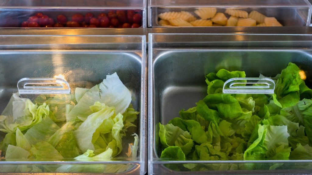 Store stackable foods in tightly covered containers