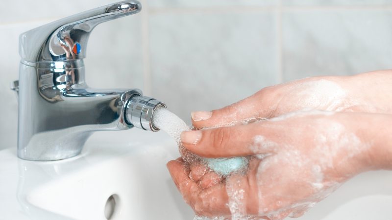 Wash Hands With Soap and Water