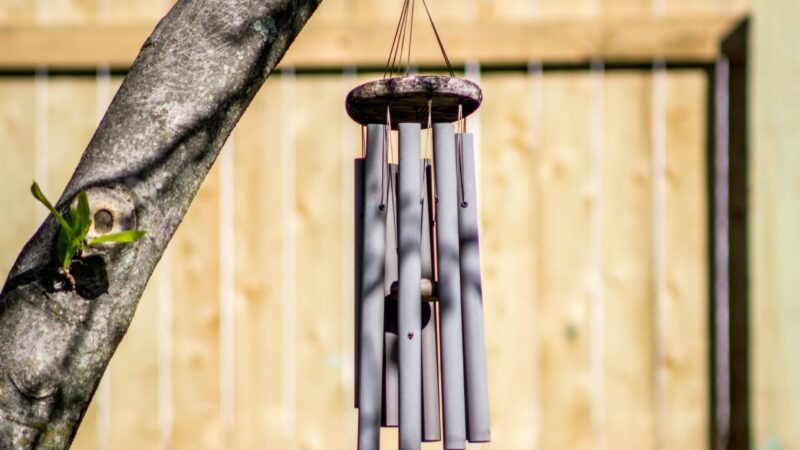 Put up Wind Chimes